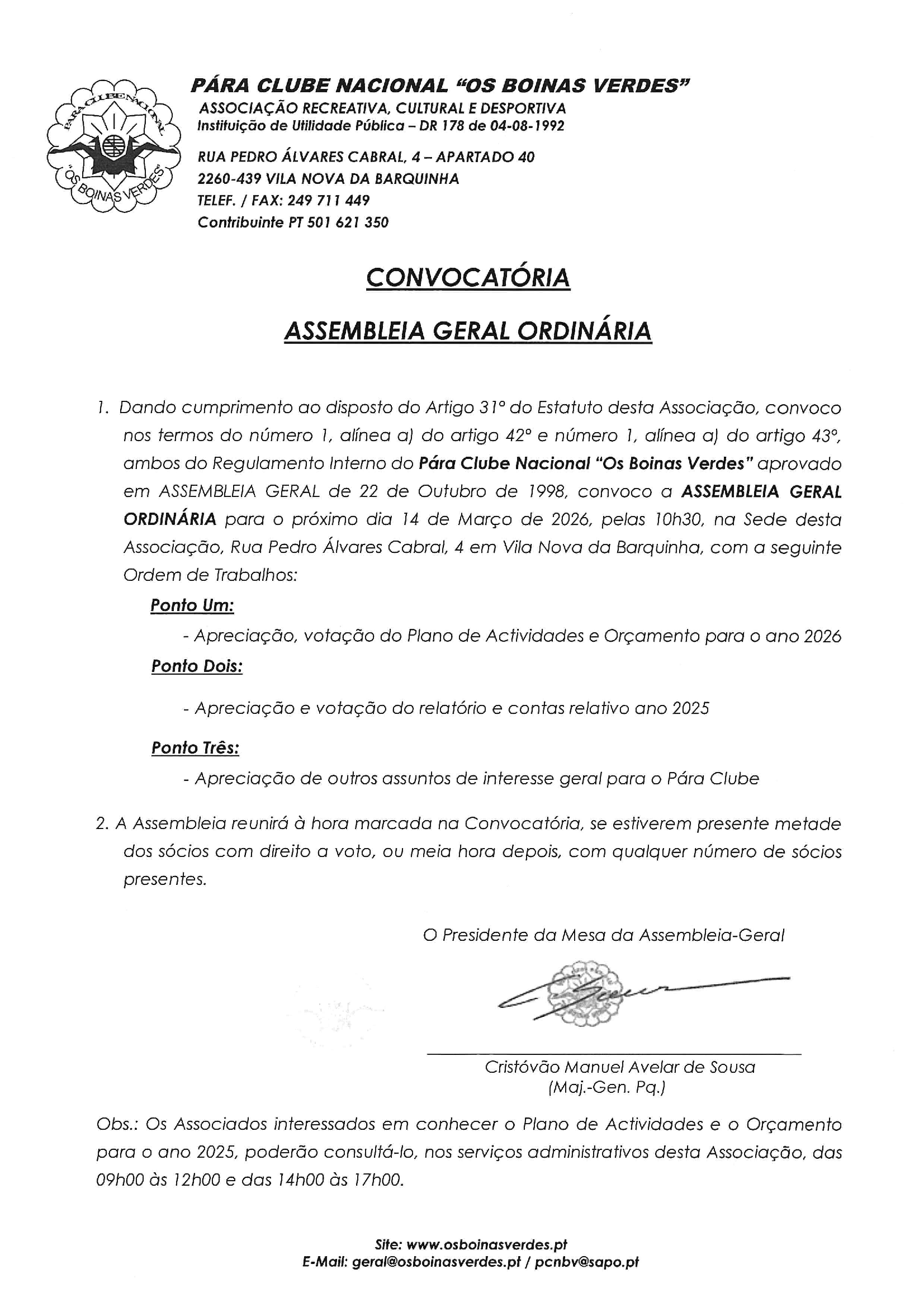 Carta Cobertura e Convocatória AG PCNBV 2026 2 of 2