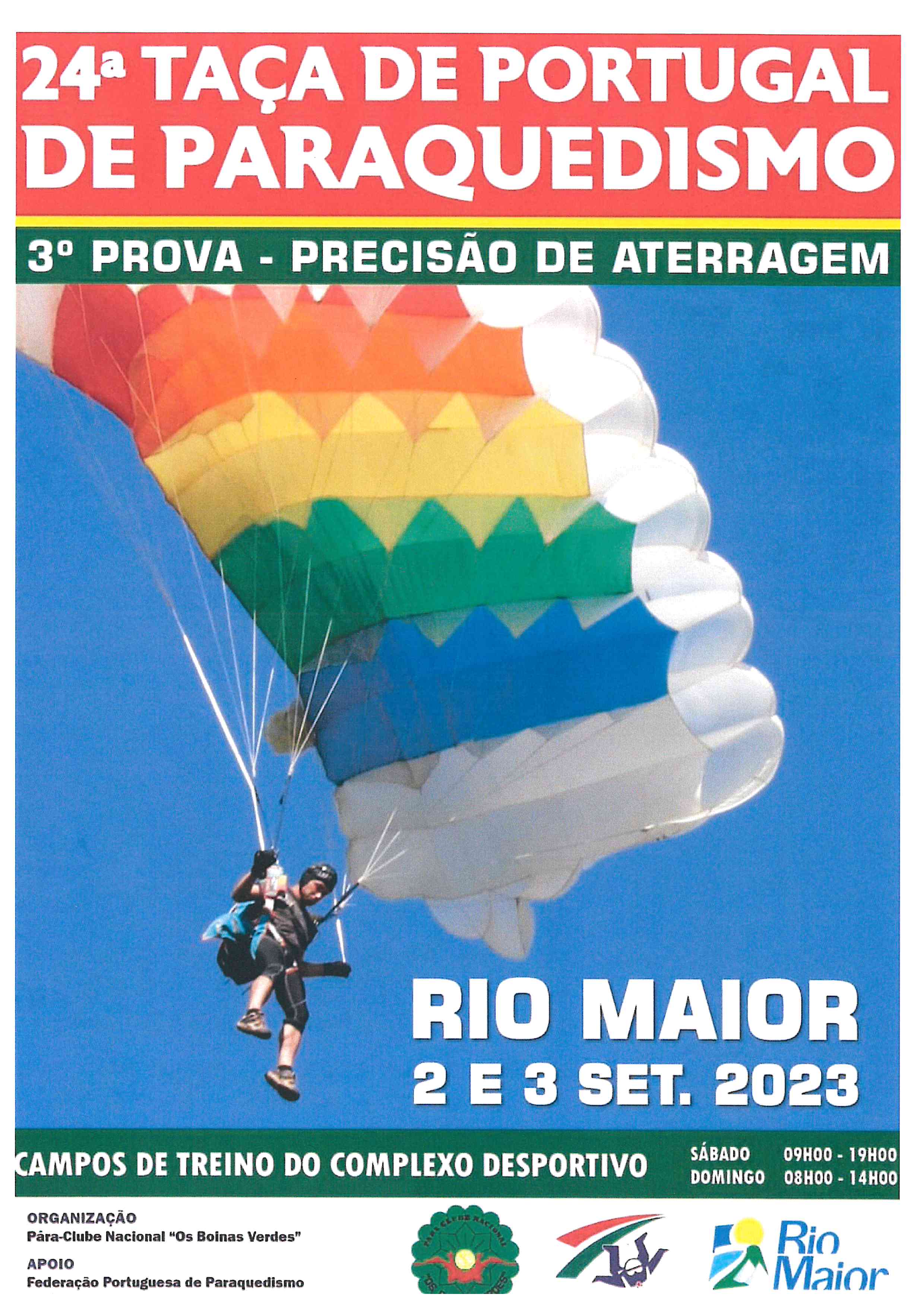 Cartaz 24ª Taça Portugal Pq Rio Maior 02 03Set2023